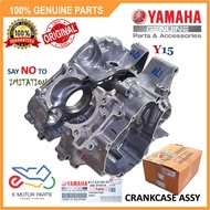 135LC 4S 5S Y15 CRANKCASE ASSY ENGINE INNER CASE CASING ENJIN COVER [100% ORIGINAL YAMAHA] - 1S8-E5150 50C-E5150