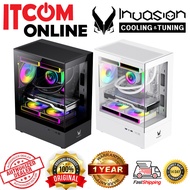 INVASION S-1000 TG MATX CASING (CS-INV-S-1000-BK/CS-INV-S-1000-WH) BLK/WHT