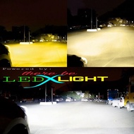 new tri color led headlight and foglight 880-881 H1 H3 H4 H7 H11 HB3 HB4 1pair