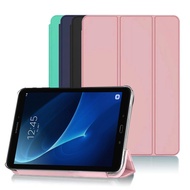 SMT🧼CM QIJUN For Samsung Galaxy Tab A A6 10.1'' (2016) Flip Case For T580 Cases Magnetic For SM-T580 SM-T585 Smart Leath