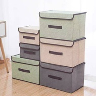 💥PROMOSI💥Rak Almari Baju Rak Mainan Kanak Large Storage Box Foldable Wardrobe Linen Organizer Storage Box Clothes