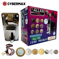 ALLAN Universal Coinslot /Coin Slot Selector Accepts Old and New Coins(1239A & 1239)
