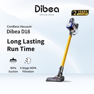 Dibea D18 Classical Cordless Vacuum Cleaner Handheld Stick with LED Light