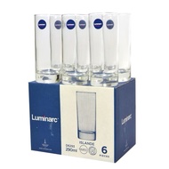 Luminarc Islande Tumbler Glass 29 cl Standard Drinking Glass/ [290 ML 6 pcs/]
