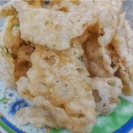 ONION CHIPS 250GR / WONTON CHIPS / FRIED WONTON SKIN / ORANGE