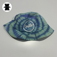 Critic Circle Logo Tie Dye Bucket Hat biru Size L 57 cm/