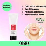 【Tax -free】COSRX salicylic acid Cleanser facial foaming facial wash moisturizing Oil control and acne removal【Beauty Bab
