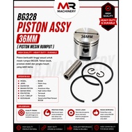 BG328 PISTON ASSY 36MM ( PISTON MESIN RUMPUT )