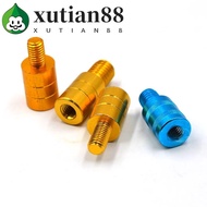 XUTIAN Fishing Net Adaptor 8mm to 12mm 10mm to 8mm Net Handle Adaptor Aluminum Alloy Thread Adaptor 