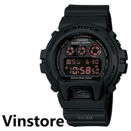 [Vinstore] G-Shock DW-6900 Blackout Digital Black Resin Sports Men Watch DW-6900MS-1D DW-6900MS-1 DW-6900MS-1DR