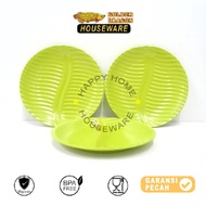 GOLDEN DRAGON LOTUS LEAF PLATE| DINNER PLATE | ROUND DINNER PLATE | 8IN MELAMINE PLATE P1308