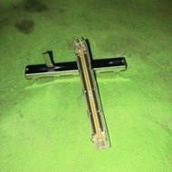Stereo sliding potentio 7.5cm B10K 6 pin foot 10K 103 B103 fader mixer Fajar