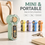 ~ HM8 ~ USB Hand Fan Strong Wind Speed Mini Portable USB Fan / Portable Fan Mini Portable Handheld M