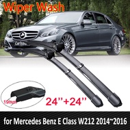 for Mercedes Benz E Class W212 2014~2016 2015 E250 E300 E350 E400 E550 E63 Windshield Wipers Car Acc