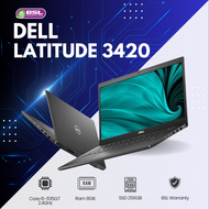 🔥 พร้อมใช้งานได้ทันที ลงโปรแกรมพื้นฐานครบ Dell Latitude 3420 i5 Gen 11 RAM 8GB SSD 256GB #โน๊ตบุ๊คมื