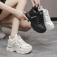 Women's Sneaker Sports Shoes with Padded Sole to Increase Height 6cm, Flattering and Matching Trendy