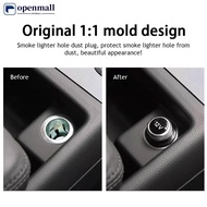 【OMALL】 12V Car Chrome Plated Plug Cover for A4 A5 A6L Q5 8W0919311 8WD919311 4H0919311 4L0919311 40