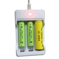 Safe 5V USB powered 3 AA and AAA battery charger