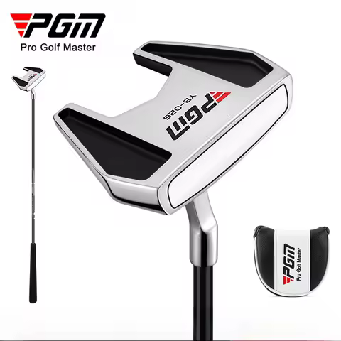 PGM Golf Stand Stand Up Putter Low Center of Gravity Stable Professional Clubs with Head Cover TUG05