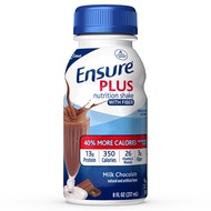 [USA]_Ensure Plus Nutrition Shake with Fiber, 13g High-Quality Protein, Meal Replacement Shakes, Van