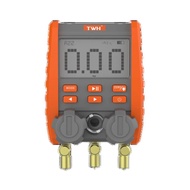 New Refrigerant Digital Manifold Gauge HVAC Vacuum Pressure Temperature Test