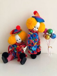 🎈彩色氣球 小丑公仔 Madame Alexander  復古娃娃 古董公仔 vintage doll 懷舊玩具 Clown 小醜 🤡🎪「全新*原盒*+ 彩色氣球🔵🔴⚪️🟣」單個$480