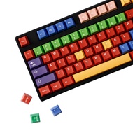 YMDK 143 Keys Colorful GMK Handarbeit Cherry Profile PBT Five Sides Dye Sublimation Custom Keycaps f