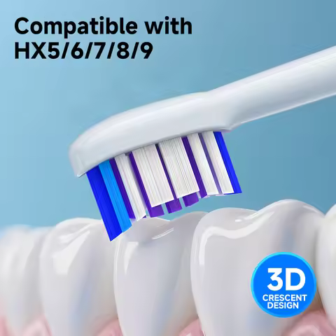 Toothbrush Head Compatible with Philips Sonicare HX5/HX6/HX9/HX8/HX7 Series Models Hx6920 HX5100 HX6