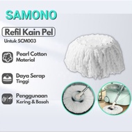 SAMONO Spin Mop Automatic Spin Mop Refill Cloth