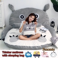 【In stock】(High Quality)Tatami Totoro Cartoon Mattress Foldable Matress Lazy Sofa Single Sofa Cute Bedroom Bed Lazy Bed Mattress  Tatami Mattress OK68