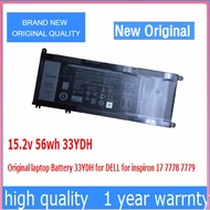 33YDH Laptop Battery For Dell Inspiron 17 7778 7779 7773 15 7577 G3 15 3579 5587 17 3779 7588 P30E 9