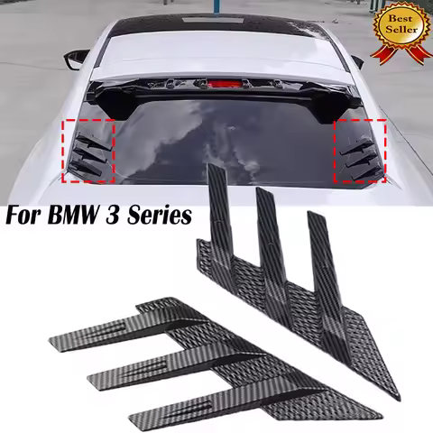 for BMW 3 Series E36 E46 E90 E91 E92 F30 F31 F35 G20 G21 G28 M3 Car rear window side spoiler windshi