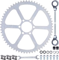 MWMNUN 60 Tooth #35 Rear Sprocket Mini Bike Rear cog Go Kart Compatible with 98cc 3.5hp Coleman CC10