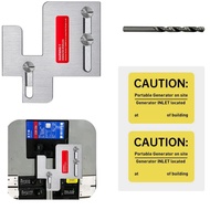 Kit Interlock Penjana Serasi dengan Eaton Cutler Hammer BR Siri 150 dan Panel 200 amp, 1 1/4-1 7/16 