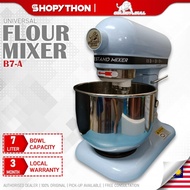 GOLDEN BULL Flour Mixer B7-A - Blue (7.0L/300w) Universal 7 Liter Stand Mixers Quiet Smooth Motor Stainless Steel Bowl