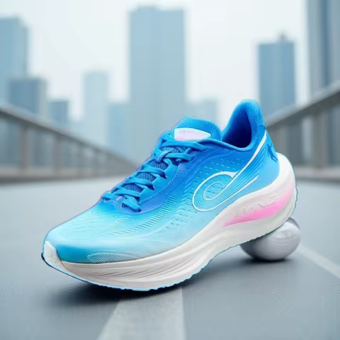 QIAODAN WIND 3TR Men's Marathon Running Shoes 2026 Thick Sole Cushioning Sport Shoes Male Gym Lightw