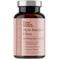 Myo-Inositol Supplement by Free Soul – Hormone and PCOS Support | 30 Servings