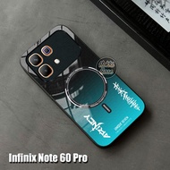 HP Infinix Note 60 Pro Case - Infinix Note 60 Pro Glass Softcase - Infinix Note 60 Pro Casing - Kesi