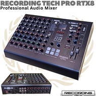Code Recording Tech Pro-Rtx8 8 Channel Professional Audio Mixer Ready