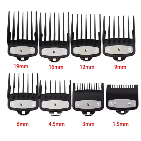 Limit Comb For Big Body Hair Clipper Guards Barber Shop Cutting Guide Combs Electric Clippers 1.5/3/