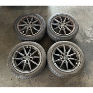 Enkei SQ31G Sport Rim 16X7J 5X114.3 ET45 Used Halfcut 🇯🇵