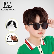 LouisWill Children Sunglasses Fashion Polarized Sunglasses Kids Sunglasses Bending Fatigue Resistanc