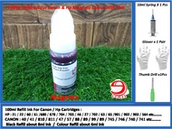 100ml Refill Ink For Canon Pixma E417/E460/E470/E477/E480/E4270/MG2470/2570/ nkjet Printer Cartridge