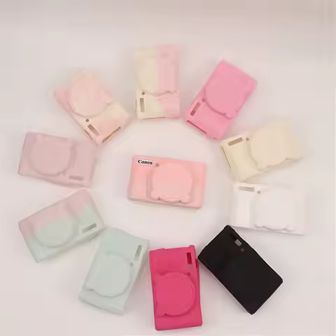 Soft SX740 Silicone Case Camera Bag Skin For Canon PowerShot SX730 SX740 SX740HS Rubber Camera Case 