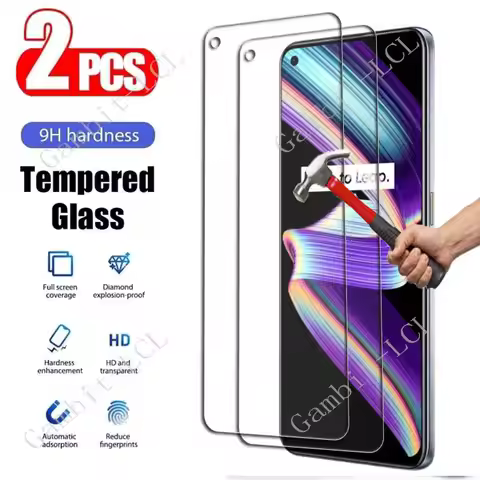 2PCS For Realme Narzo 30A 50A 50i V11s V11 V13 V15 5G X7 Max 5i 6 Pro 6i 6s 7 C11 C12 C15 Screen Pro