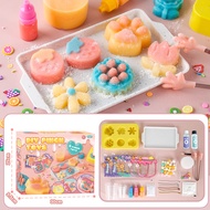 DIY Mochi Squishy Maker Kit Taba Squishies Maker Kit ทำอาหาร Squishy ของคุณเองด้วยซิลิโคนและแม่พิมพ์