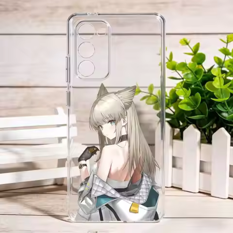 Arknights G-Game Endfield Phone Case For Samsung Galaxy S24 S25 S23 S22 S21 Plus S24 S25 Transparent