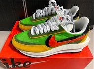 🔥Fragment Design x Sacai x Nike LDWaffle「黑藍」解構低幫運動鞋 跑步/籃球適用