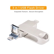 1TB Metal USB Flash Drive OTG Pen Drive 32GB 64GB USB 3.0 Flash Disk for iPhone/Android mobile phone
