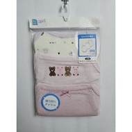 [SG Stock] 0-3 Years 3pc Breathable Mesh Cotton Baby Toddler Girl Sleeveless Romper (LB47)